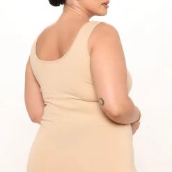 Fashion Nova Maya 2 Pack Midi Dress - Taupe/combo -fashion nova dresses Shop 04 18 22Studio2 RT KP 13 23 36 37 J9G9680C Taupecombo 14722 PLUS KL