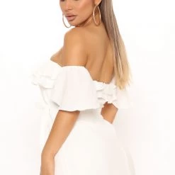 Fashion Nova Mara Off Shoulder Maxi Dress - White -fashion nova dresses Shop 04 23 21Studio2 JP RL 11 50 02 30 HF21E329 White 1039 JK