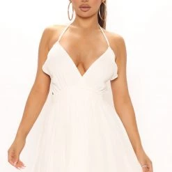 Fashion Nova Beth Mini Dress - White