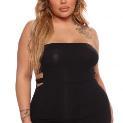 Fashion Nova Dani Midi Dress - Black -fashion nova dresses Shop 04 25 22Studio3 RT DJ 11 56 07 43 JD45648 Black 10436 PLUS KL