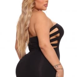 Fashion Nova Dani Midi Dress - Black -fashion nova dresses Shop 04 25 22Studio3 RT DJ 11 56 19 43 JD45648 Black 10440 PLUS KL