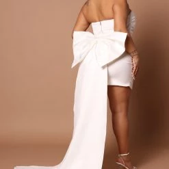 Fashion Nova Antoinette Satin Mini Dress - White -fashion nova dresses Shop 04 25 22Studio5 RT DJ15 52 43 67 A45926 White 0430 PLUS PB