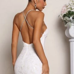 Fashion Nova Steadfast Love Sequin Gown - White 9 Fashion Nova Steadfast Love Sequin Gown - White -fashion nova dresses Shop 04 28 22Studio2 ME KP 08 58 28 1 FN615 White 1632 SG