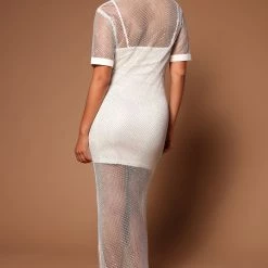 Fashion Nova Gina Embellished Dress - White -fashion nova dresses Shop 05 02 22Studio5 SN KP 11 48 21 18 A95965 White 2943 KL