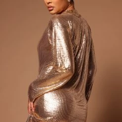 Fashion Nova Jacqueline Chainmail Button Front Mini Dress - Gold 11 Fashion Nova Jacqueline Chainmail Button Front Mini Dress - Gold -fashion nova dresses Shop 05 02 22Studio5 SN KP 14 35 09 32 A966962 Gold 3158 SG