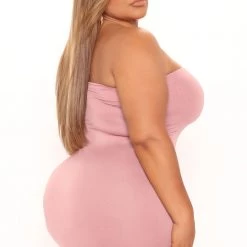 Fashion Nova Tanya Double Lined Midi Dress - Mauve -fashion nova dresses Shop 05 05 22Studio2 KJ DJ 15 14 41 59 JD45864 Mauve 0124 PLUS SG