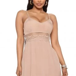 Fashion Nova Sadie Mini Dress - Taupe -fashion nova dresses Shop 05 05 22Studio3 ME RL 15 40 44 59 J3G3883W Taupe P 2980 SG