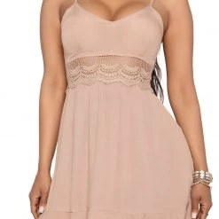 Fashion Nova Sadie Mini Dress - Taupe -fashion nova dresses Shop 05 05 22Studio3 ME RL 15 40 49 59 J3G3883W Taupe P 2982 SG