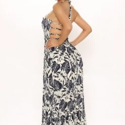 Fashion Nova Palm Tree Views Maxi Dress - Navy/combo -fashion nova dresses Shop 05 07 21Studio2 ME RL 11 39 40 31 DM2005 Navycombo 7630 KL