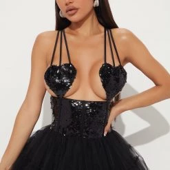 Fashion Nova Queen Of Hearts Mini Dress - Black 12 Fashion Nova Queen Of Hearts Mini Dress - Black -fashion nova dresses Shop 05 09 22Studio4 CS MR 09 44 04 4 57090 Black 6571 SHINTANI WG