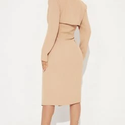 Fashion Nova Work For Me Blazer Midi Dress - Taupe -fashion nova dresses Shop 05 09 22Studio4 CS MR 16 49 49 9 BD2737 Taupe 21769 SHINTANI EH