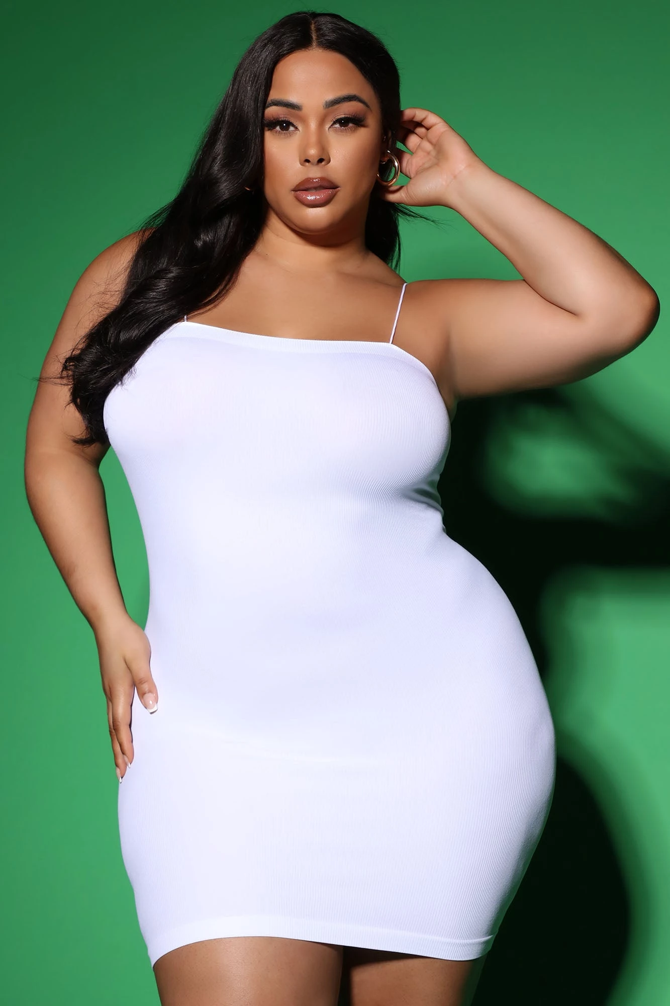 Fashion Nova Shelby Seamless Mini Dress - White 7 Fashion Nova Shelby Seamless Mini Dress - White - Image 5