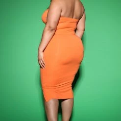 Fashion Nova Dani Midi Dress - Orange 18 Fashion Nova Dani Midi Dress - Orange -fashion nova dresses Shop 05 10 22Studio5 SN KP 08 20 00 5 JD44459 Orange 12017 PLUS PB