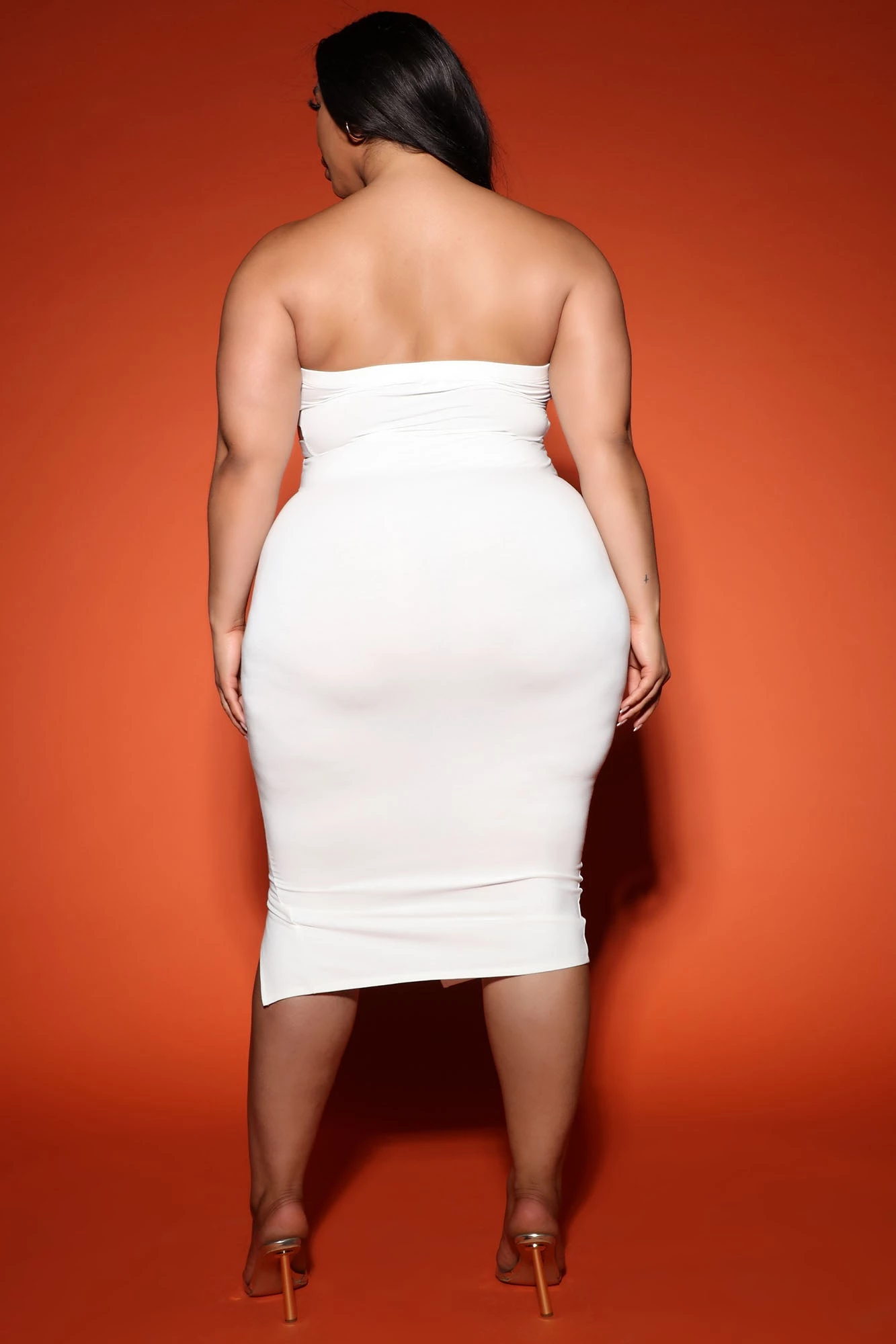 Fashion Nova Dani Midi Dress - White 11 Fashion Nova Dani Midi Dress - White - Image 9
