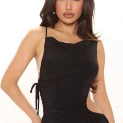 Fashion Nova Late Nights Slinky Maxi Dress - Black -fashion nova dresses Shop 05 12 22Studio2 ME KP 15 21 22 68 FS22E862 Black P 2351 SG