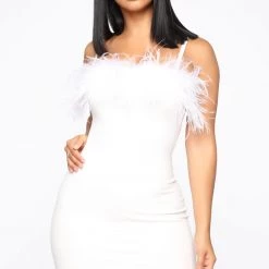 Fashion Nova 90's Chic Mini Dress - White -fashion nova dresses Shop 05 15 19 Studio 4 JP 09 58 24 4 HDD23294 White 0573 RA scaled
