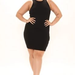 Fashion Nova One Of The Gals Mini Dress - Black -fashion nova dresses Shop 05 16 22Studio2 SN KP 13 51 18 45 S3409 Black 3470 PLUS KS