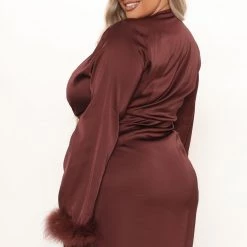 Fashion Nova Tainted Love Satin Mini Dress - Brown 16 Fashion Nova Tainted Love Satin Mini Dress - Brown -fashion nova dresses Shop 05 26 21Studio1 RT KP 13 20 50 48 DWDR21252ST Brown 11146 PLUS RG