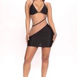Fashion Nova Night Rider Mini Dress - Black -fashion nova dresses Shop 05 26 22Studio3 MS RENE 11 58 44 9 LD774 Black 0670 EH11.29.46AM