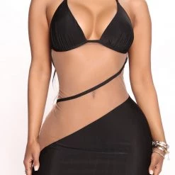 Fashion Nova Night Rider Mini Dress - Black -fashion nova dresses Shop 05 26 22Studio3 MS RENE 11 58 52 9 LD774 Black 0674 EH