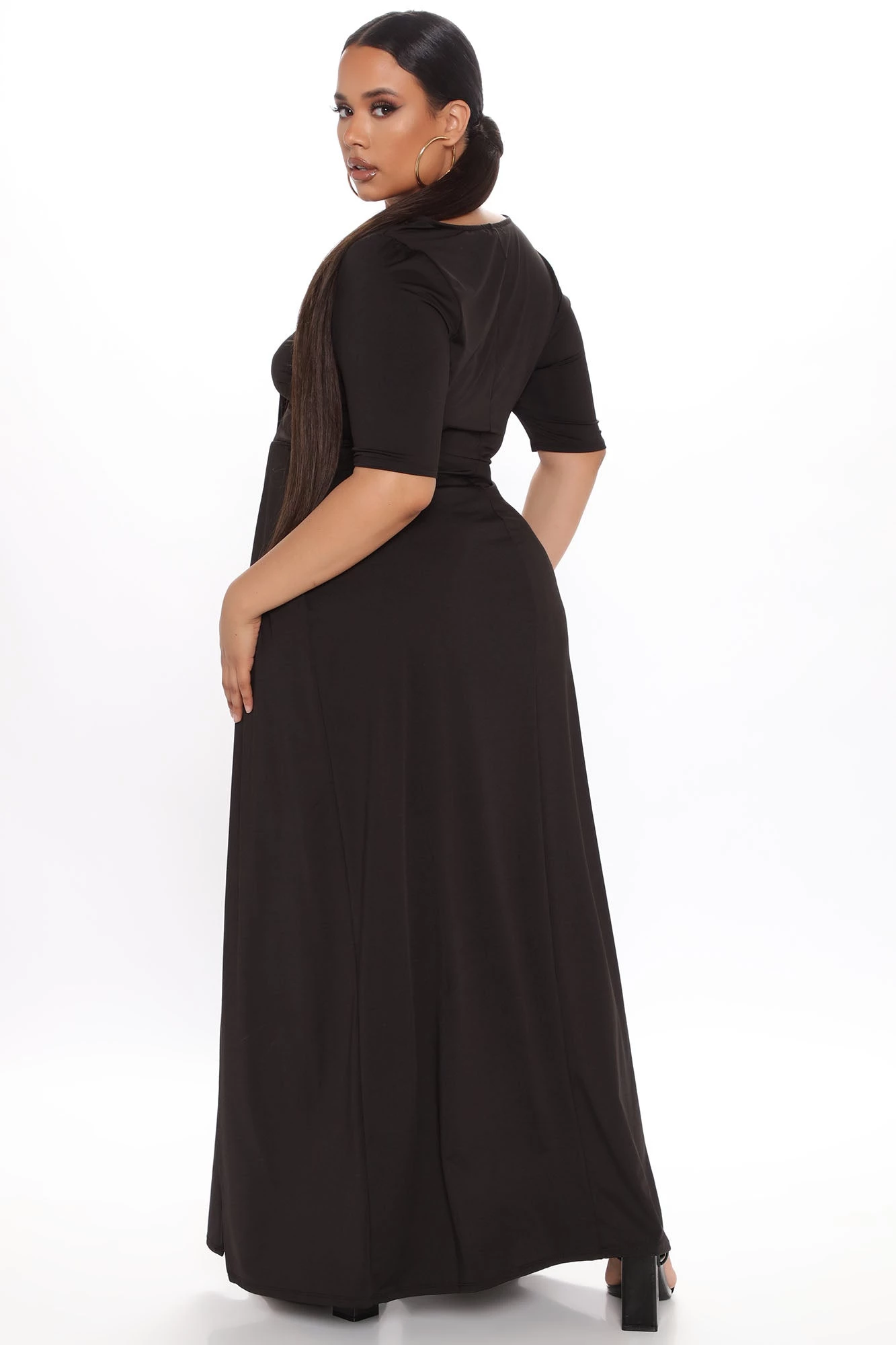 Fashion Nova A Lotta Energy Maxi Dress - Black 10 Fashion Nova A Lotta Energy Maxi Dress - Black - Image 8