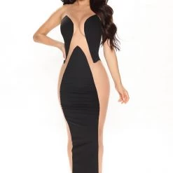 Fashion Nova Talk of Town Maxi Dress - Black -fashion nova dresses Shop 06 01 22Studio3 CE KP 14 39 20 12 GWX132 Black 1635 PB