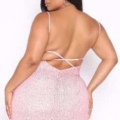 Fashion Nova Shine Bright Sequin Mini Dress - Pink -fashion nova dresses Shop 06 02 21Studio3 DM TB 11 44 24 38 DGI3380 Pink 1686 PLUS KL