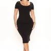 Fashion Nova Cara Ribbed Midi Dress - Black -fashion nova dresses Shop 06 06 22Studio3 MS 09 27 38 2 DY7512 Black 0049 KS