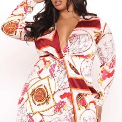 Fashion Nova Whole Lotta Class At Sea Satin Mini Dress - Pink/combo -fashion nova dresses Shop 06 07 21Studio3 RT TB 14 57 08 66 DWRZ12911AK Pinkcombo 0743 PLUS JK