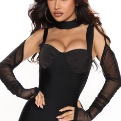 Fashion Nova Love Like This Bandage Midi Dress - Black -fashion nova dresses Shop 06 07 22Studio2 ME KP 14 08 58 7 SD37430322FN Black 0071 SG