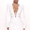 Fashion Nova In Motion Mini Dress - White -fashion nova dresses Shop 06 08 22Studio3 ME RL 16 18 29 47 BD2672B White 0602 EH
