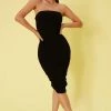 Fashion Nova Roxy Ruched Snatched Dress - Black -fashion nova dresses Shop 06 08 22Studio5 CE CP 09 36 04 2 D1637FN Black 2683 EH