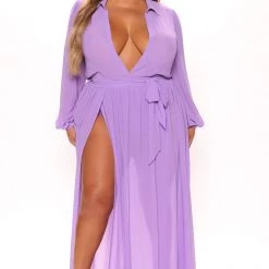 Fashion Nova Alissa Chiffon Maxi Dress - Purple -fashion nova dresses Shop 06 09 22Studio3 ME AC 12 02 42 22 DM2573 Purple 0901 PLUS PB