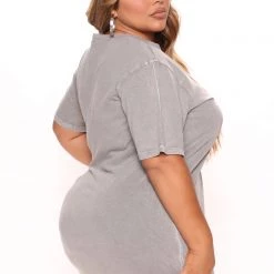 Fashion Nova Nashville Washed T-shirt Dress - Taupe -fashion nova dresses Shop 06 09 22Studio3 ME AC 15 05 06 41 SB7861 Taupe 1071 PLUS JB