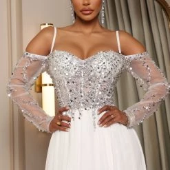 Fashion Nova Saying I Do Maxi Dress - White -fashion nova dresses Shop 06 09 22Studio5 CE RL 15 18 42 38 W19798 White P 1522 KS