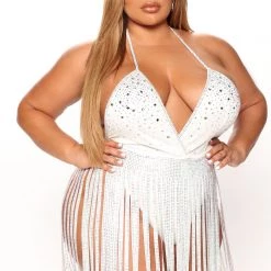 Fashion Nova Festival Love Embellished Mini Dress - White -fashion nova dresses Shop 06 15 22Studio6 RT AJ 16 02 16 42 BCCDS61741 White 1435 PLUS SG