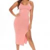 Fashion Nova Kelsea Ruched Midi Dress - Rose -fashion nova dresses Shop 06 18 21Studio3 SN RL 14 10 38 45 JD42542 Rose 3135 JK