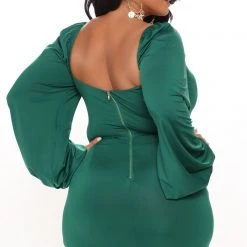 Fashion Nova Posh Baby Mini Dress - Emerald -fashion nova dresses Shop 06 21 21Studio3 ME KP 13 33 05 51 FNT058 Emerald 3944 PLUS WG