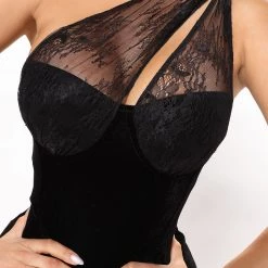 Fashion Nova The Duchess Velvet Mini Dress - Black 7 Fashion Nova The Duchess Velvet Mini Dress - Black -fashion nova dresses Shop 06 21 22Studio2 KJ ON 09 11 09 1 GWC1228 Black P 0025 SG