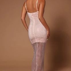 Fashion Nova Brie Embellished Maxi Dress - Nude -fashion nova dresses Shop 06 23 22Studio1 CE KP 11 10 24 11 A95933L Nude 0607 KS