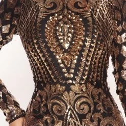 Fashion Nova Carmina Sequin Mini Dress - Black/combo -fashion nova dresses Shop 06 23 22Studio2 SN AC 10 52 44 29 GWZZX2035 Blackcombo 1715 SG