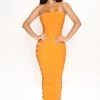 Fashion Nova Hudson Bandage Midi Dress - Orange -fashion nova dresses Shop 06 23 22Studio2 SN AC 11 33 22 40 MD7929 Orange 1813 JB