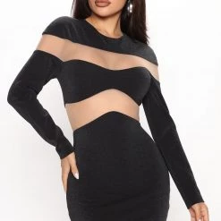 Fashion Nova VIP Entry Mini Dress - Black -fashion nova dresses Shop 06 23 22Studio2 SN AC 13 38 57 53 LD714 Black 1909 KL