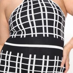 Fashion Nova Precision Knit Dress - Black/combo -fashion nova dresses Shop 06 27 22Studio2 ME KP 09 39 20 1 SBD283 Blackcombo 2267 PLUS JB