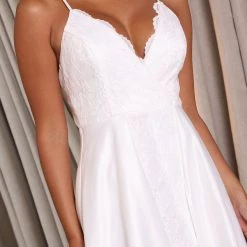 Fashion Nova Lace Dream Satin Maxi Dress - White 8 Fashion Nova Lace Dream Satin Maxi Dress - White -fashion nova dresses Shop 06 28 22Studio1 CE KP 11 51 34 42 MF21187 White 1990 KS