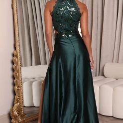 Fashion Nova Simple Elegance Satin Maxi Gown - Emerald -fashion nova dresses Shop 06 28 22Studio1 CE KP 11 56 17 45 FN256 Emerald 2035 JB