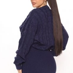 Fashion Nova You're Mine Sweater Mini Dress - Navy 11 Fashion Nova You're Mine Sweater Mini Dress - Navy -fashion nova dresses Shop 06 28 22Studio2 KJ SS 13 34 54 62 SK0663 Navy 3342 EH