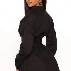 Fashion Nova Demi Corset Shirt Dress - Black 13 Fashion Nova Demi Corset Shirt Dress - Black -fashion nova dresses Shop 06 28 22Studio4 ME AC 14 15 30 35 JD3132 Black 6519 KL