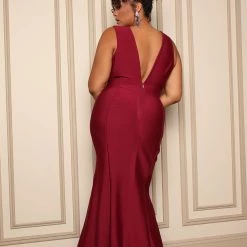 Fashion Nova Sophistication Bandage Maxi Dress - Wine -fashion nova dresses Shop 06 29 22Studio5 ME KP 09 37 33 2 74971 Wine 2334 PLUS EH