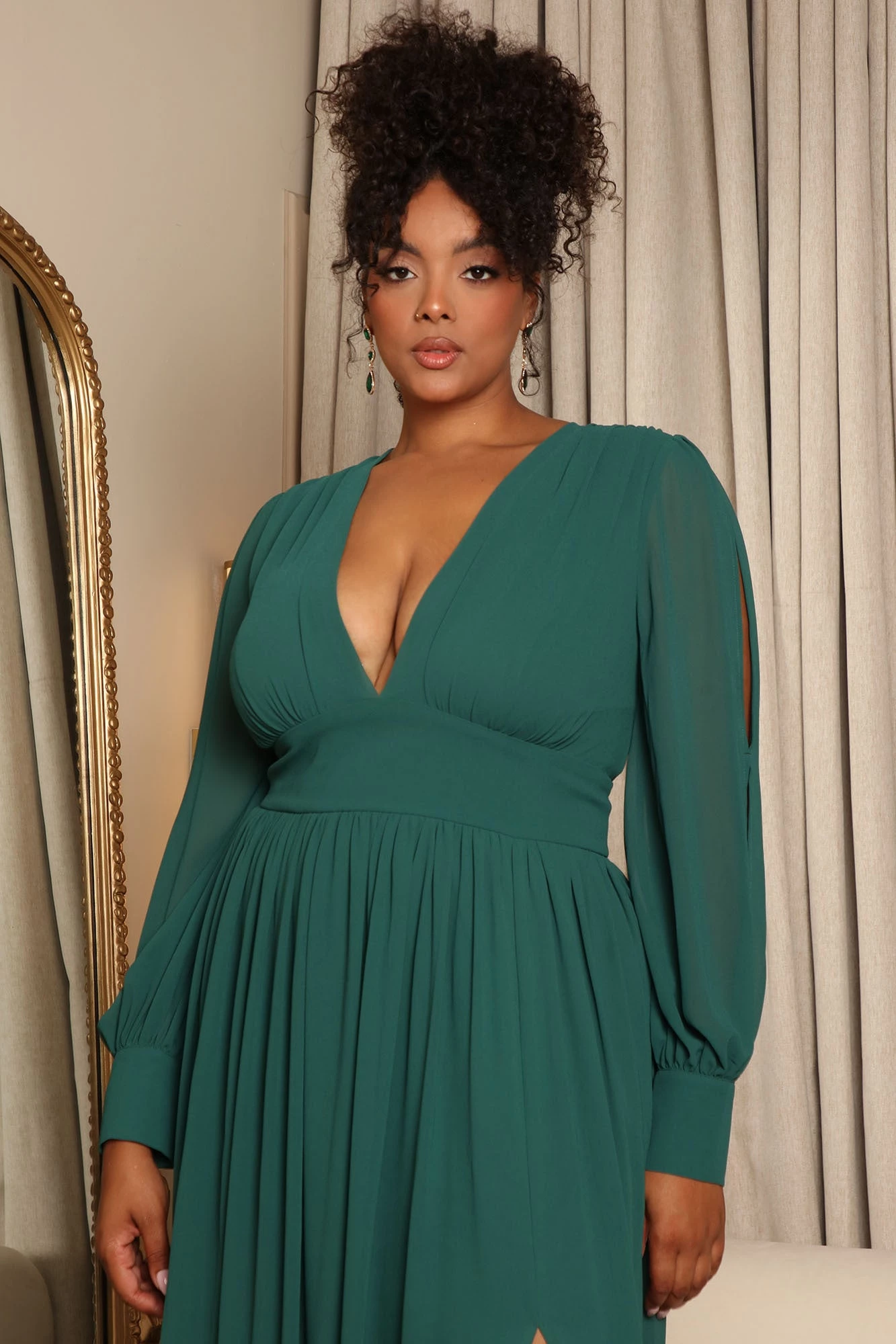 Fashion Nova Hold Up Maxi Dress - Hunter 7 Fashion Nova Hold Up Maxi Dress - Hunter - Image 5